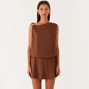 Peppermayo brown dress